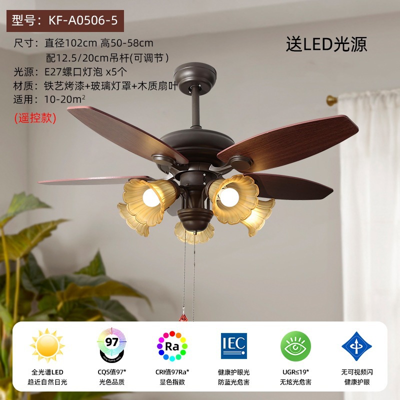 Un modelo de 5 cabezas con control remoto, fuente de luz tricolor