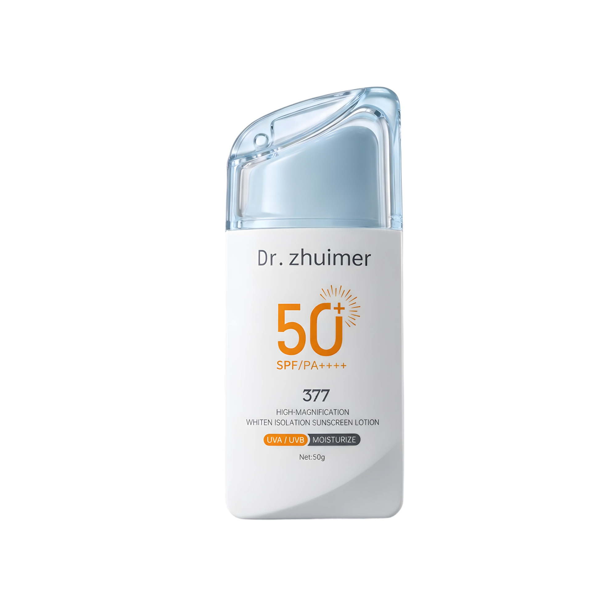 377 protector solar blanqueador protector solar protector UV 3 - en - 1 aclarador de la piel refrescante no grasa crema de aislamiento de agua
