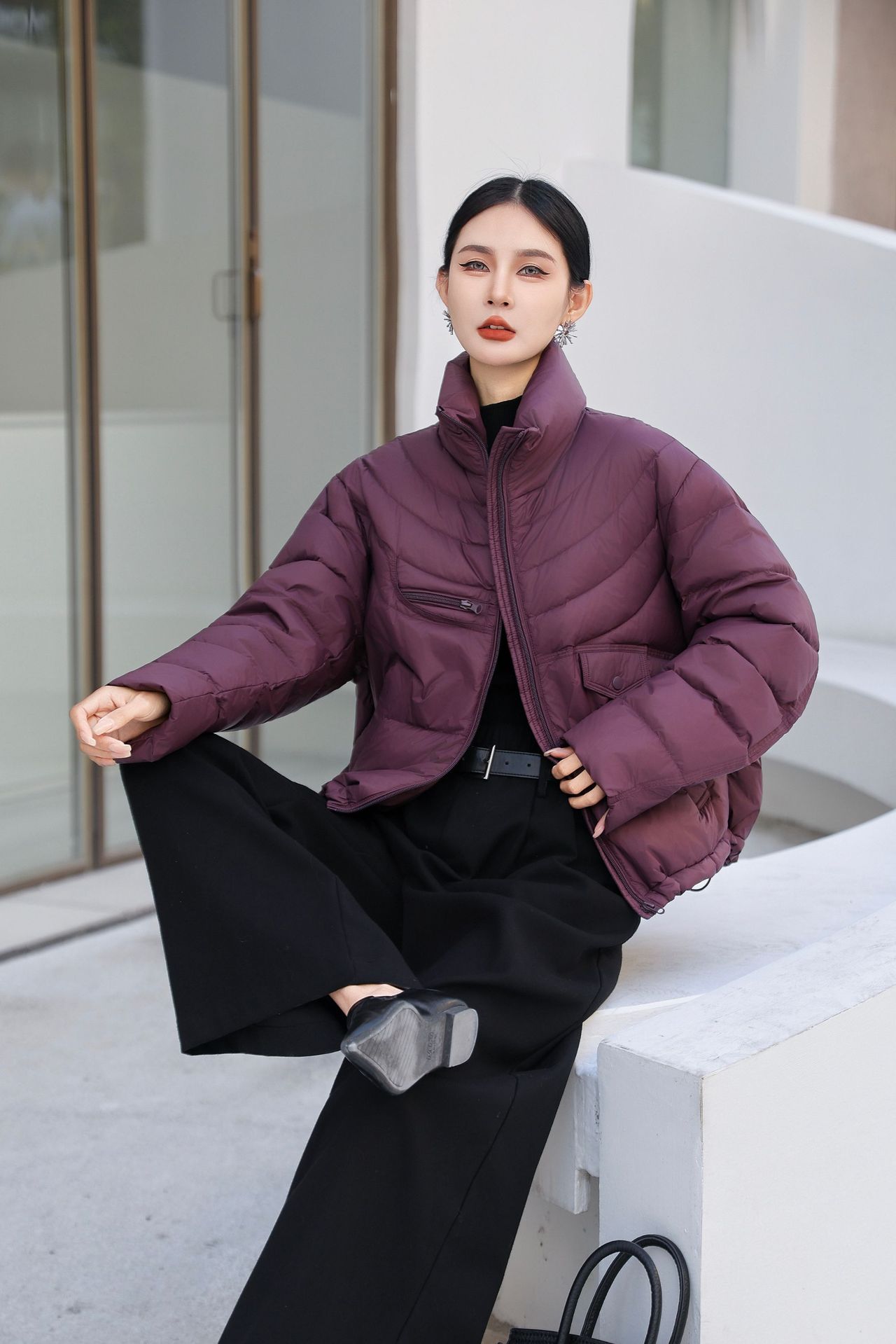 보라색