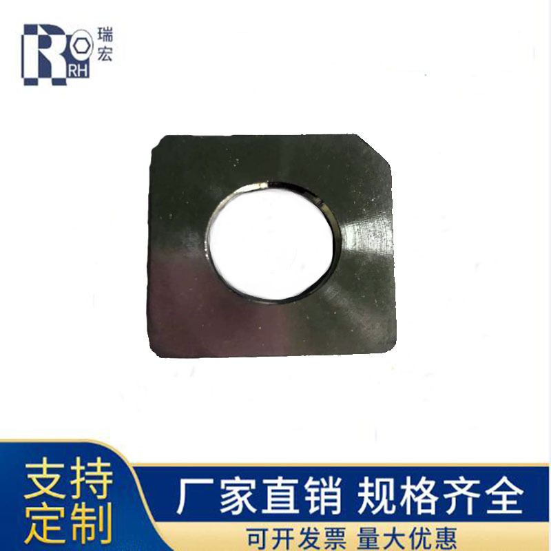 槽钢用不锈钢SUS304缺角 方斜垫片防腐防滑固定鞍形