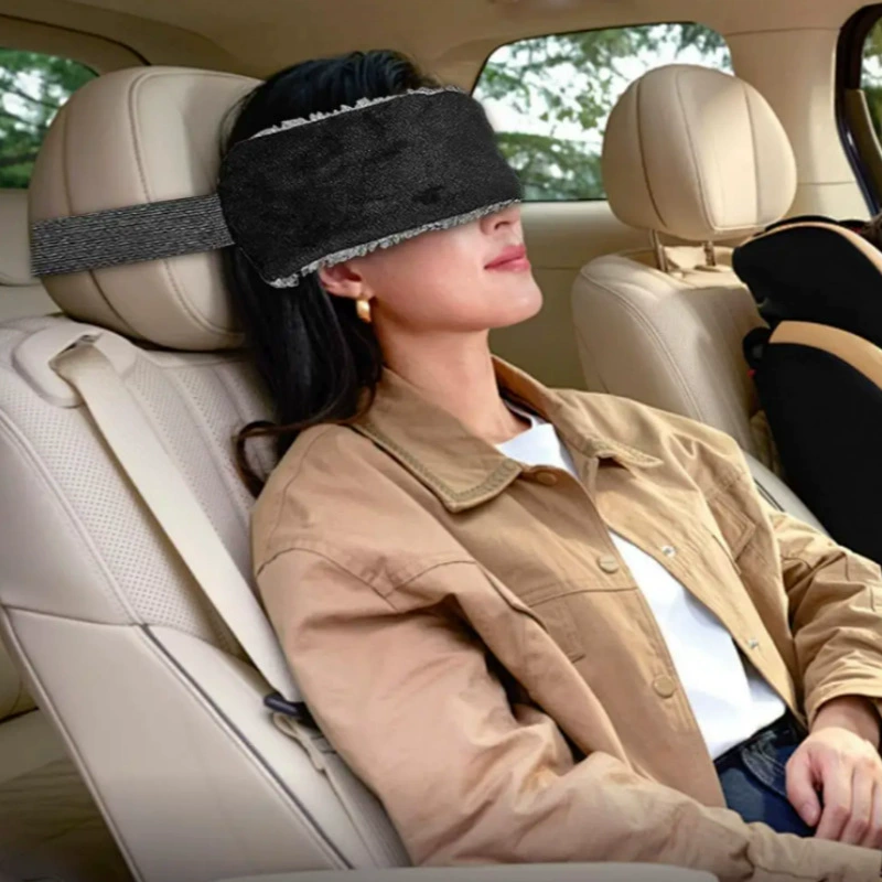 Многофункциональная подушка для поддержки головы в путешествиях, автомобильная маска для сна с ремнем для подголовника