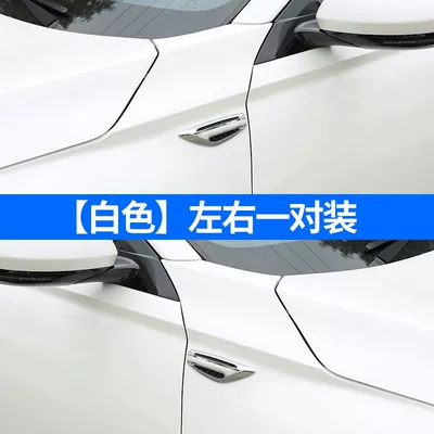 Body sticker Marker Body Modification Fake Tuyere - white-one-pair