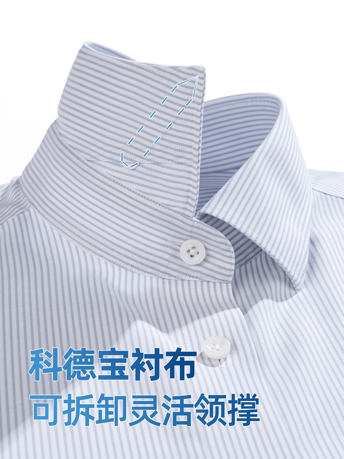 240 camisas de hombre de seda de alta calidad de 4 hebras de manga corta DP verano sin quemar contra las arrugas vestido de negocios a rayas grises