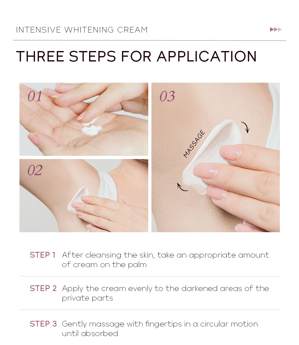 Cross-border QUIYUM Armpit Cream 30g Hydrating and moisturizing topical hydrating cream skin care product manufacturer wholesale and consignment undefined