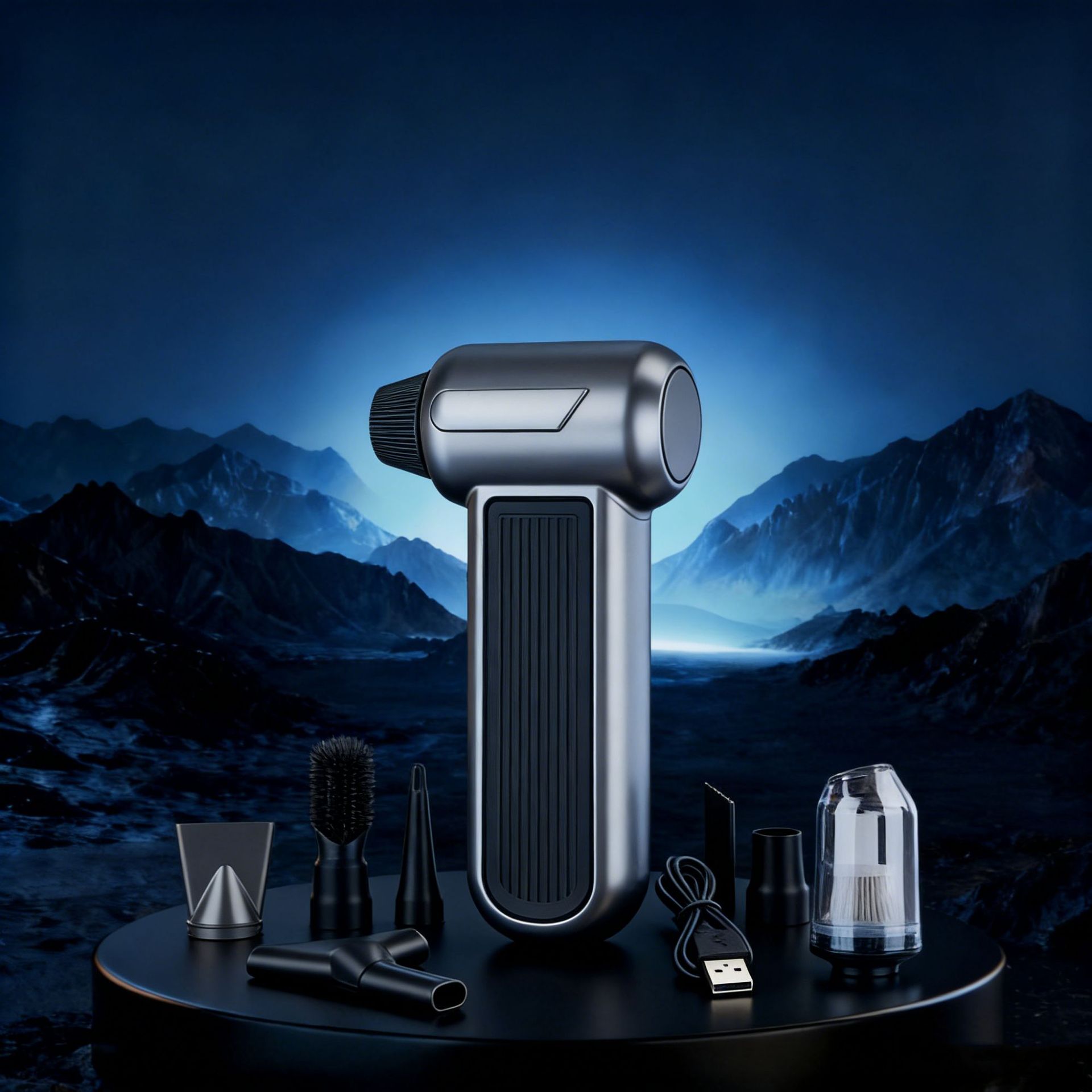 Cross-border bestseller: Multifunctional powerful fan, mini portable dust blower, wireless handheld car vacuum cleaner
