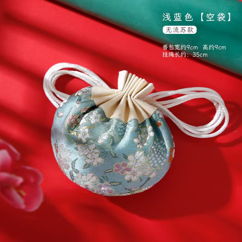 Bolsa vacía, bolso de impresión bordado antiguo, colgante de carro, bolso de mosquitos, festival del dragón, bolso de moda nacional