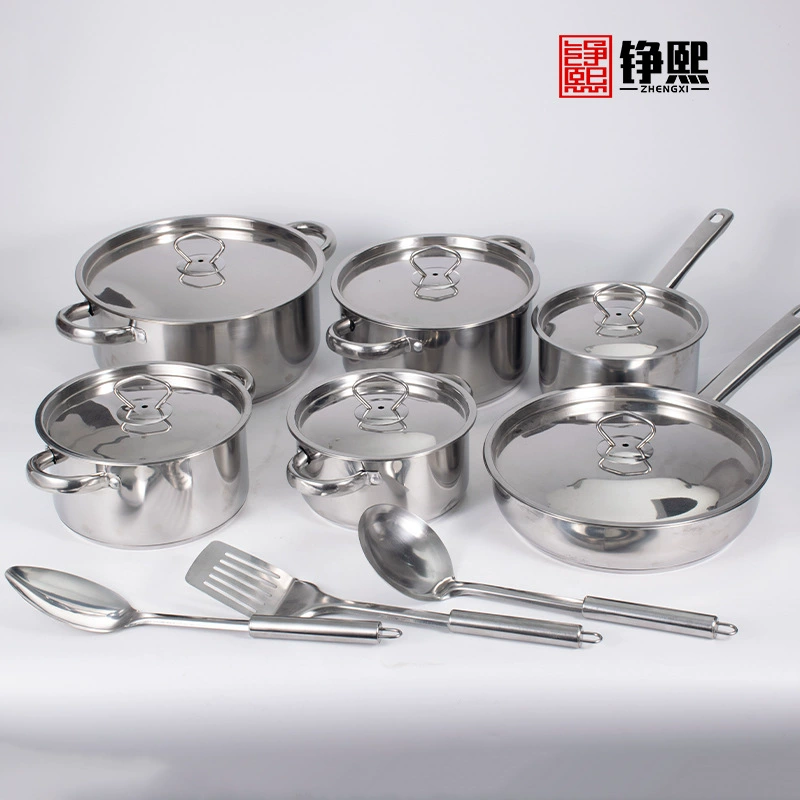 Юго-Восточная Азия хит продаж посуда костюм подарок кухонная посуда набор из нескольких предметов Внешняя торговля 15 предметов трансграничная посуда горшок