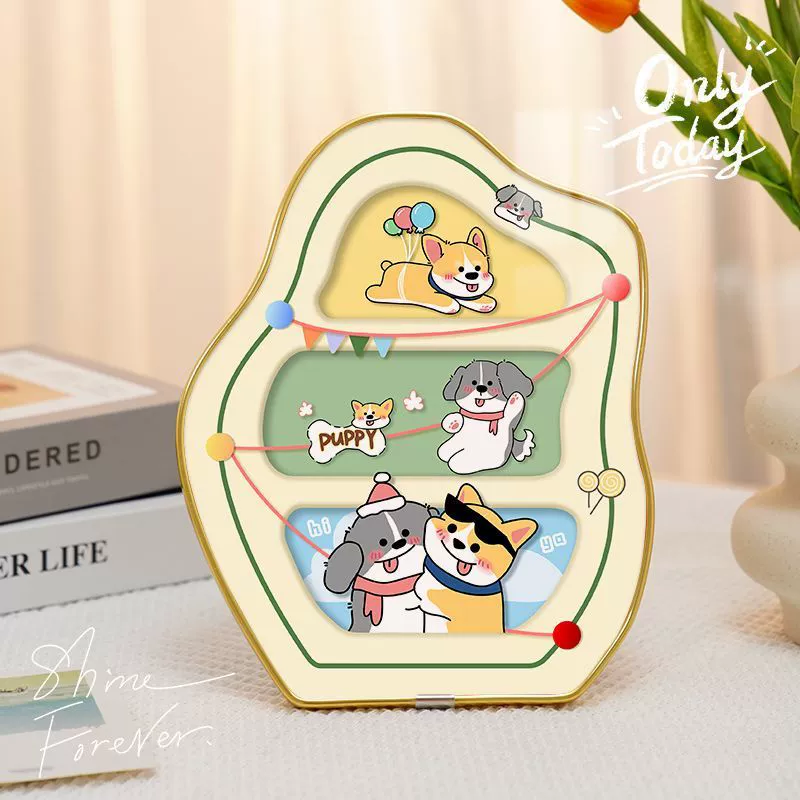 Готовый ассортимент производителя для TABLE decoration painting, кремовый стиль ТВ-кабинет, высококлассная настольная декоративная деталь, милый пандовый вход в ресторан
