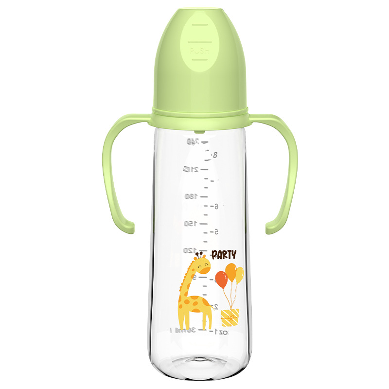 Biberón de bebé Shuaitong biberón ppsu de calibre ancho biberón de alimentación para recién nacidos biberón de agua potable a prueba de fugas y caídas al por mayor