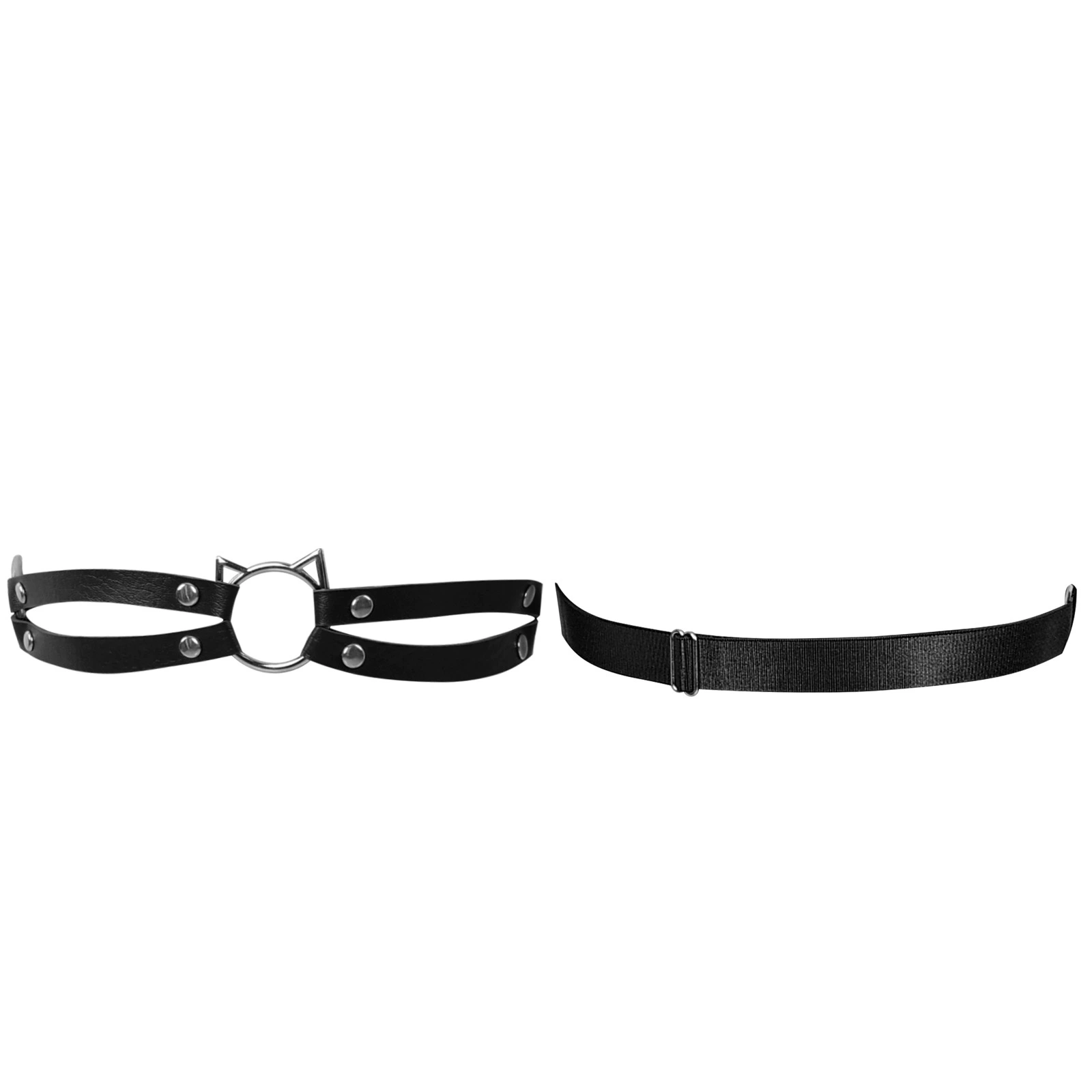 Metal leg strap, polyurethane accessory, Japanese and Korean, Amazon