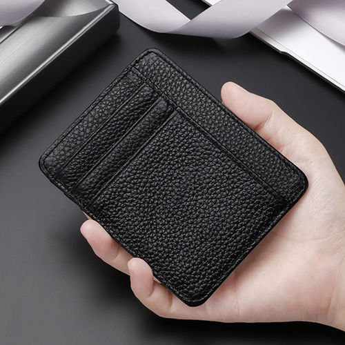 One-piece card bag, men's change card bag, card ID bag, card card, driving license manufacturer, cross-border