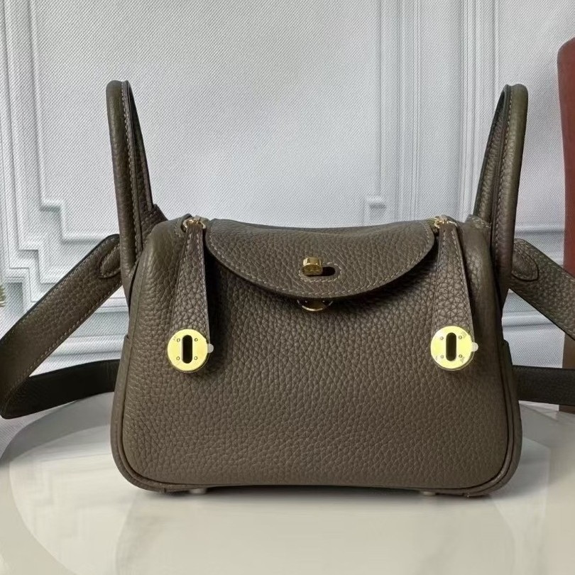 进口TC牛皮蜡线手工缝制琳迪包医生包手提单肩女包二代19/26