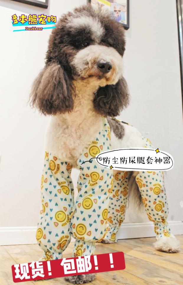 (2개) 귀도 시옹의 애완견 더러운 다리 바지 방수 소변 방지 방진 다리 소매 비옷은 곰 거인보다 비쌉니다.