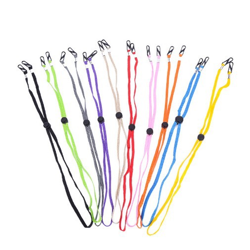 Mask Ear Strap for Behind-The-Ear Protection, Ear-Hanging Strap for the Back of the Head, Relaxing Strap for Tying Behind the Ear, Magic Ear Strap That Doesn'T Flatten, with Flat Strap Handling