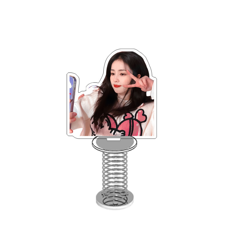 Bailu Spring Shaking Music Bai Mengyan Acrílico Adornos de escritorio de marca vertical Zhou Sheng Ru Dream Long Moon Jhin Ming Aid image 2