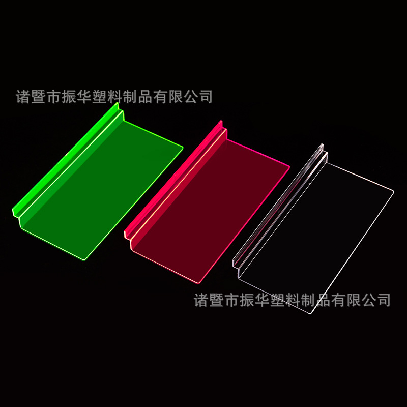 Exhibidor transparente de zapatos para tienda y pared ranurada