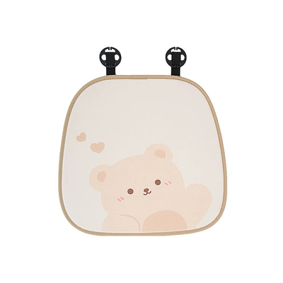 Headrest Pillow Cushion Cute Cartoon - plush-beckoning-bear-rabbit-cushion-front-row