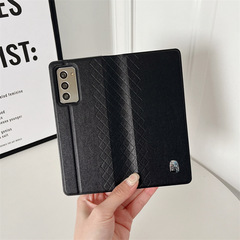 適用於三星Zfold2翻蓋手機殼zfold2手機殼W21手機殼F9160翻蓋皮套