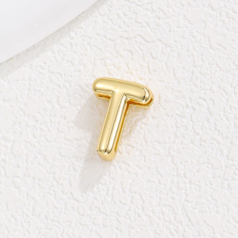 AS ジュエリークロスボーダー temu ホット販売 26 英字 diy ブレスレット 10 ミリメートル時計ストラップ金メッキ文字卸売|undefined