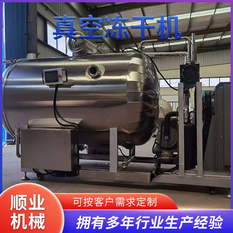 水果干真空冷冻机 五谷杂粮配料真空冷冻干燥机 益生菌冻干机商用