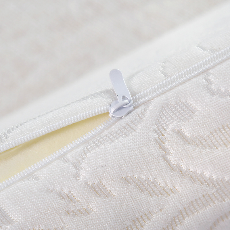 Nackenstütze für Zuhause, wellenförmig, mit langsamer Rückstellkraft, atmungsaktives und komfortables Memory-Schaum-Kissen_voghion.com