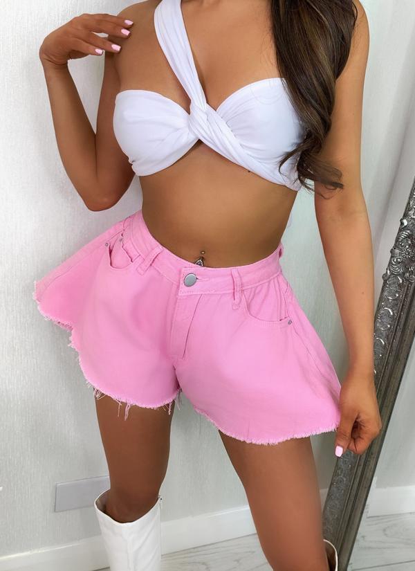 2021 Summer European And American Foreign Trade High-quality Sexy Women's Denim Shorts Three Color Hot Pants New Style