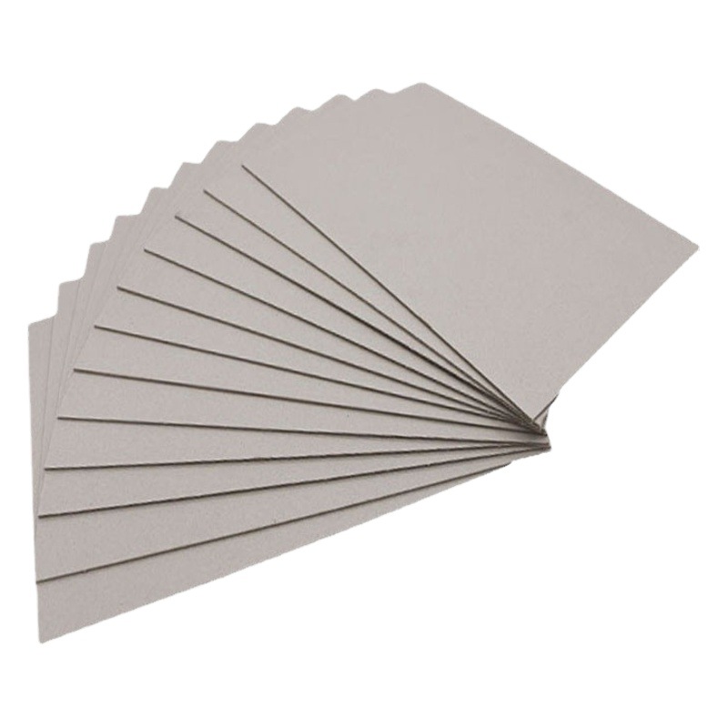 Cartón gris A4 cartón engrosado Cartón sólido papel de embalaje arte pintura Impresión de doble cara cartón gris al por mayor