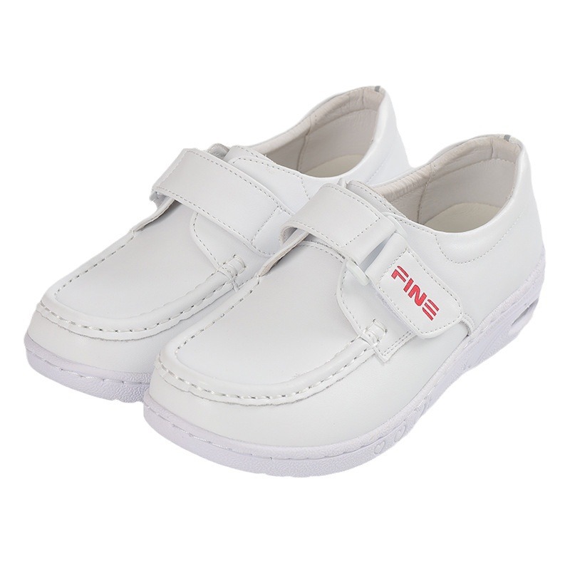 Women's Nurse Made Of Cowhide With Built-in Air Cushion, Lightweight, Soft Sole, Non-slip, Breathable, Odor-resistant,_voghion.com