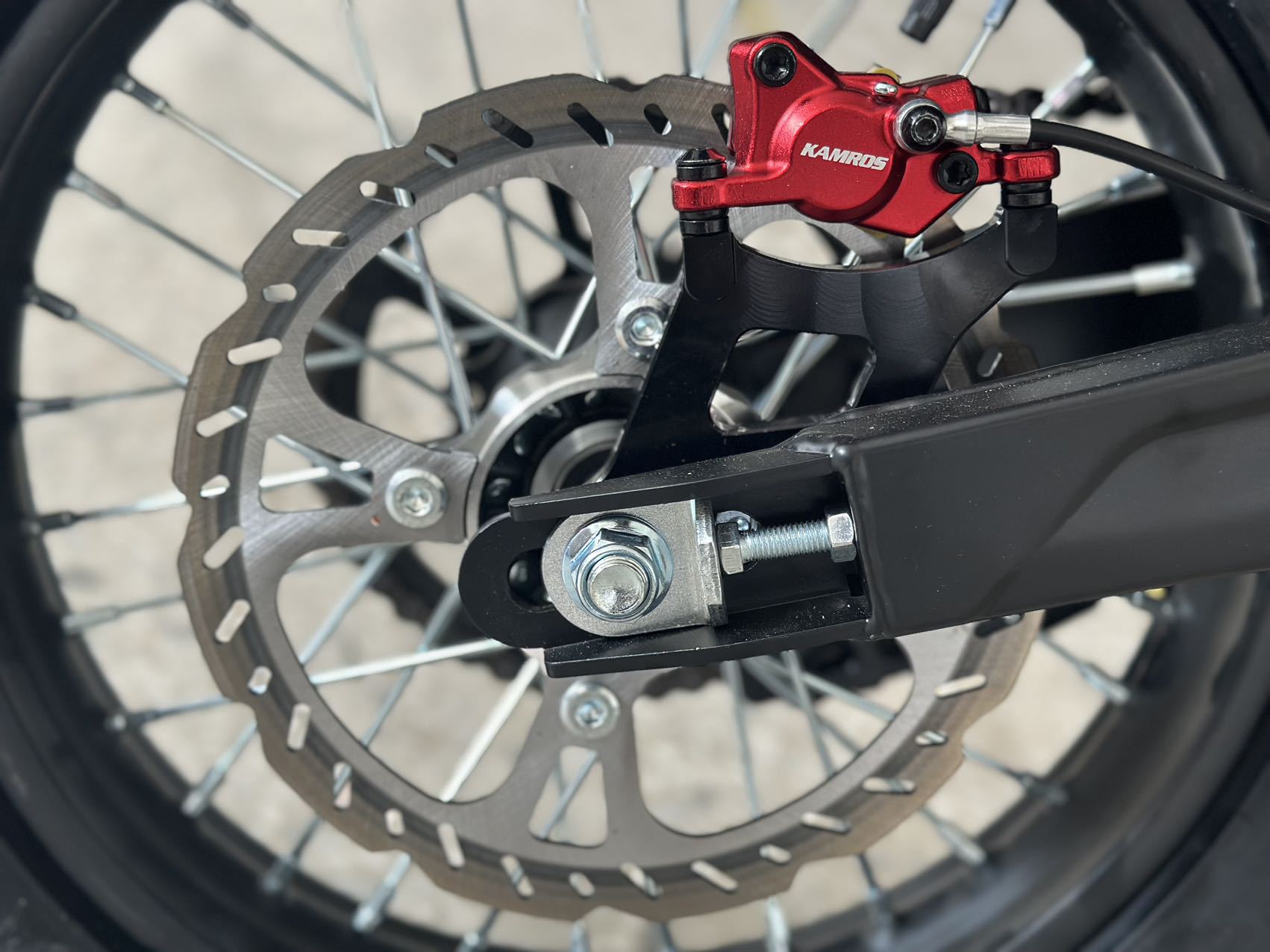 Off-road motorcycle BSE Bosuer EZ-3 motor 60V36 ternary lithium battery with a range of 80-90 kilometers