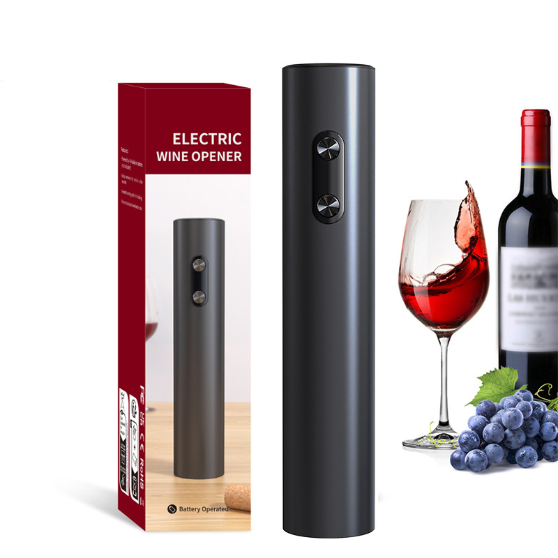 Kelitong abridor de botellas de vino clásico de acero inoxidable automático abridor de botellas de vino eléctrico conjunto de vino transfronterizo en stock