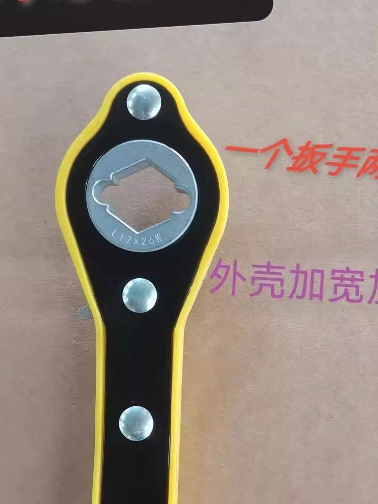 Gato de automóvil, balancín, llave de trinquete hexagonal que ahorra fuerza, herramienta de repuesto para el automóvil, herramienta de cambio de neumáticos de corte