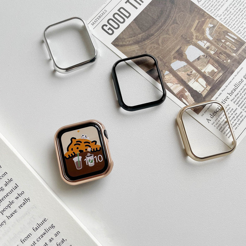 Suitable for apple watch9 aluminum alloy frame iwatchs10 case 876 generation SE apple case