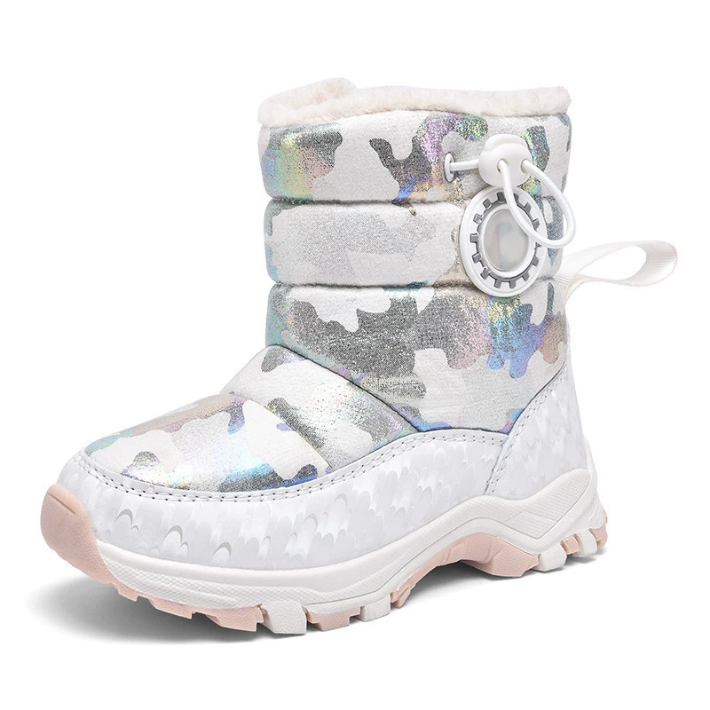 Children's winter boots, non-slip high keep warm shoes, (Cross-border trading)
