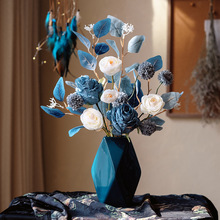 新品假花花摆设干花花束客厅摆件花艺家居装饰品餐桌摆花