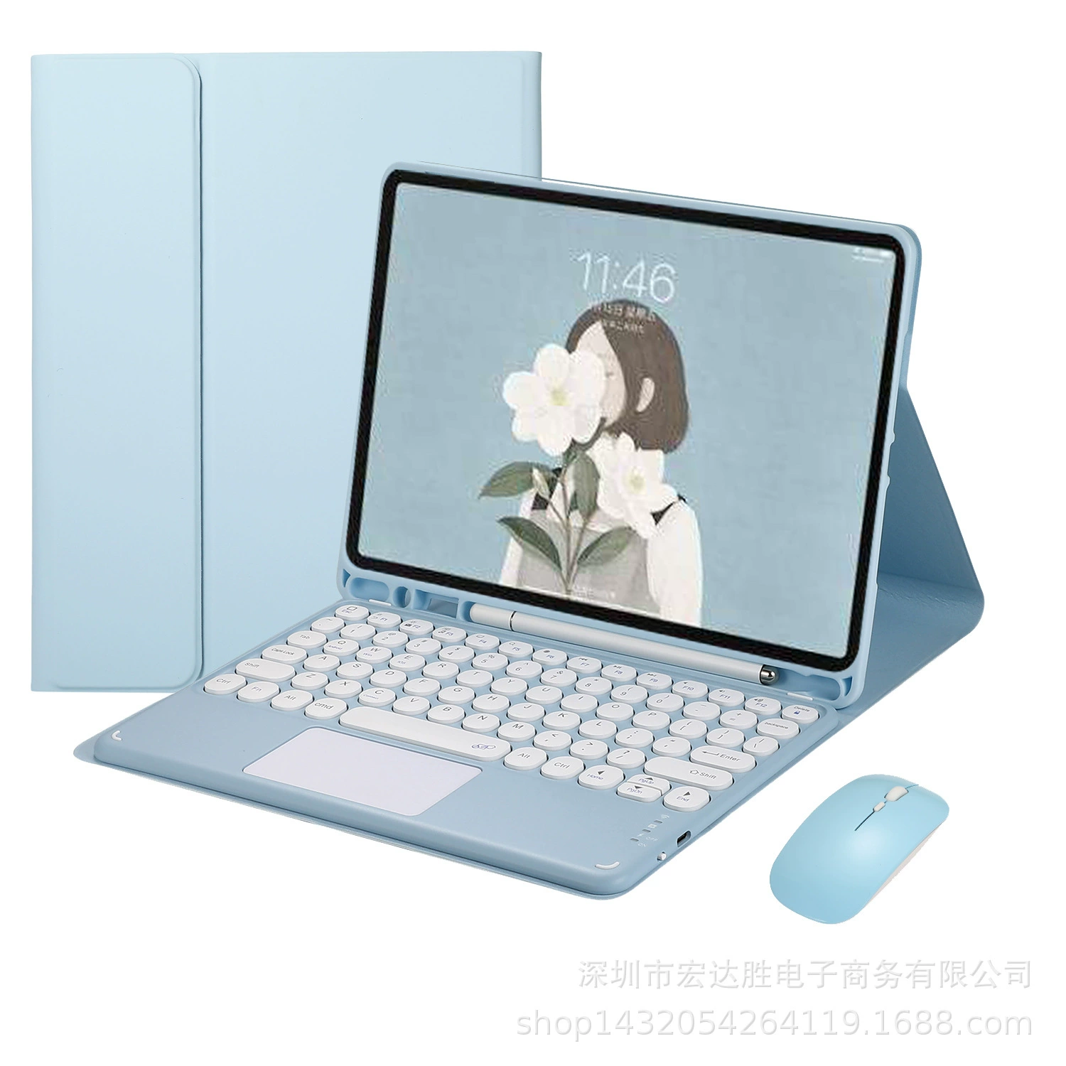 Совместимая раскладная клавиатура, чехол, pro9, 9.7–inch, 10–10.5inch, 11inch, 10, 10.9inch, bluetooth