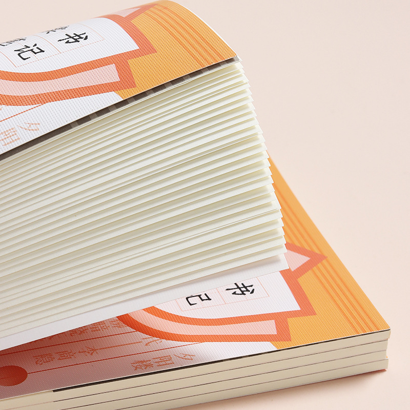 Creativo A5 libro de tareas de los estudiantes de la escuela primaria extracto de lectura de notas de escritura de ejercicios de engrosamiento del libro de línea al por mayor