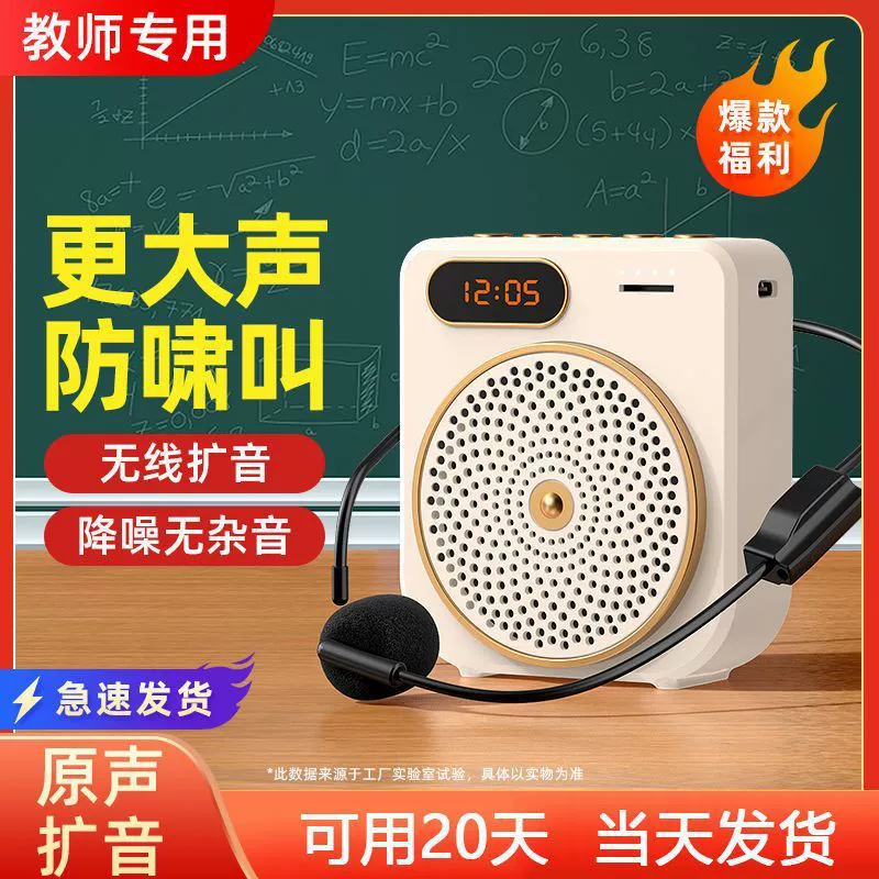 Маленькая пчела громкоговоритель учитель талии игрок-гид лекция большой громкости