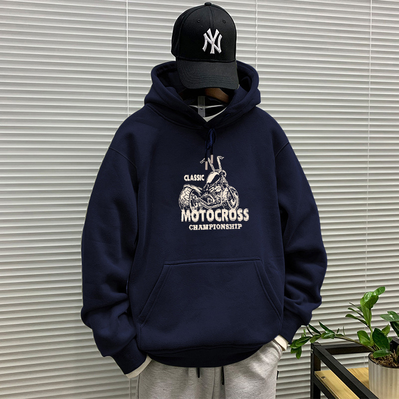 Azul escondido con sudadera normal - 8238