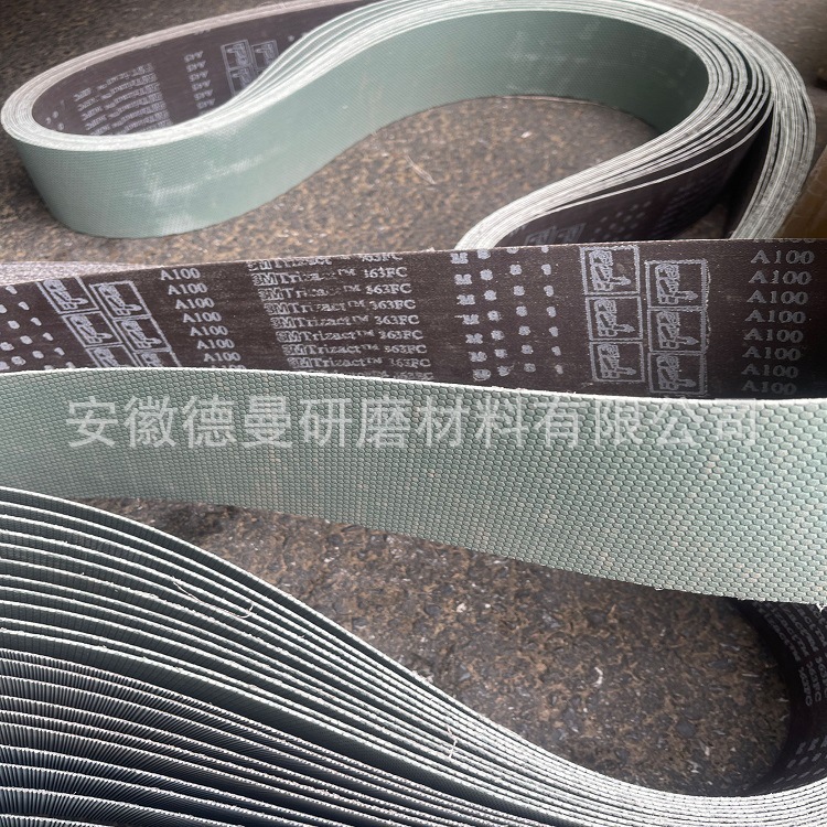 3M Trizact 363FC砂带A45 A100不锈钢辊无心磨 外圆打磨砂带