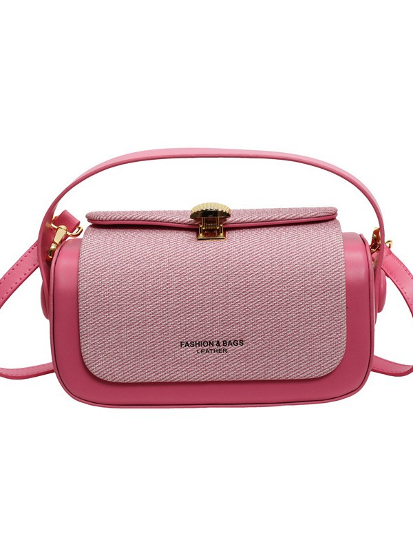 Bolso de moda para mujeres, bolso de moda coreana, bolso pequeño, nicho, diseño simple, caja, bolso de textura, mochila