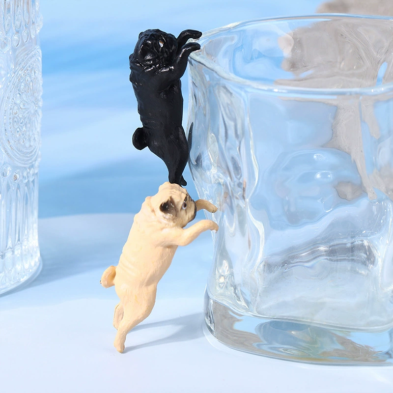 Трансграничный аквариум для озеленения цилиндра для скворечного подвески аквариум декоративный микро-пейзаж милая собака пвх подвеска