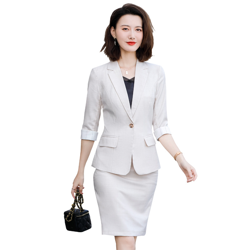 Black short classic suit
