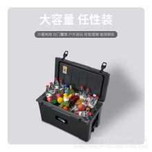 大容量滚塑保温箱30L冷藏箱路亚海钓箱PU发泡加厚型户外露营摆摊