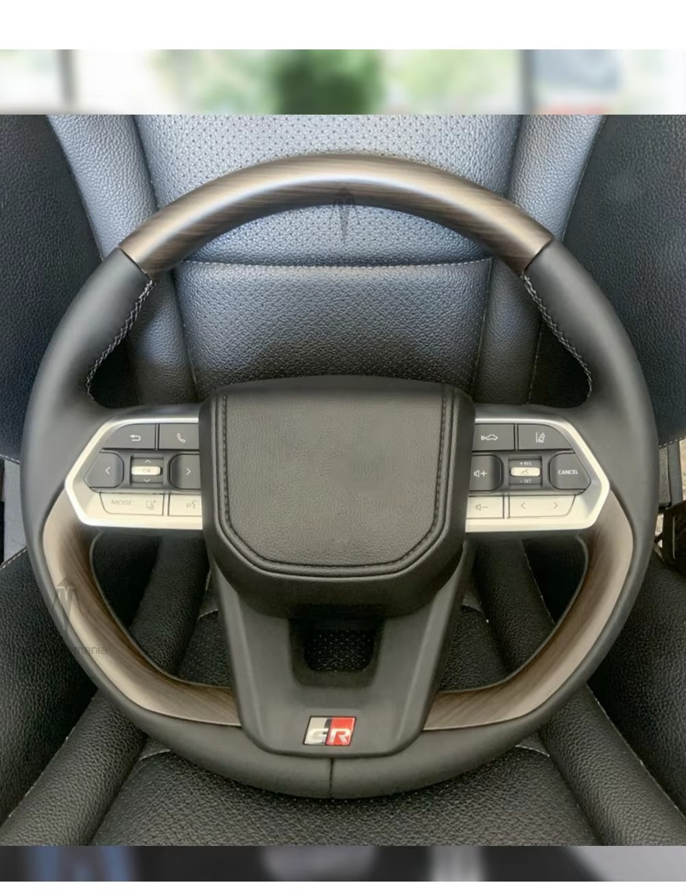 Suitable for Toyota Cruiser Lc300 Lc200 Lc150 Fj70 Fj200 Modified Peach Wood Steering Wheel