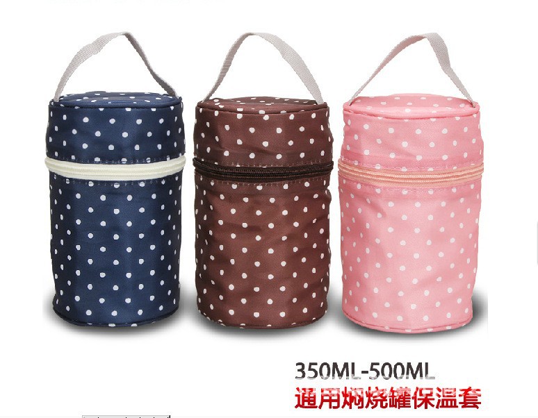 Factory in stock supply polka dot double bottom pot set Magic teacher sk3020 pot set insulation pot set