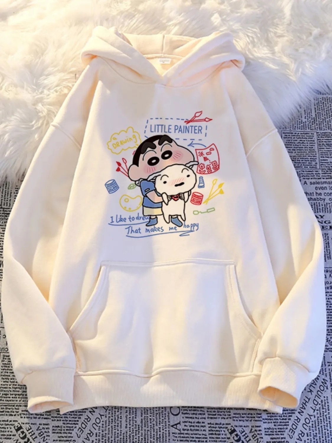 Cute Cartoon Hooded Sweatshirt 5