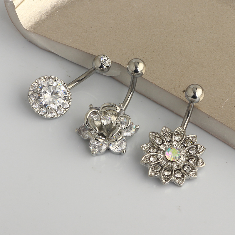 Labret piercing jewelry detail image