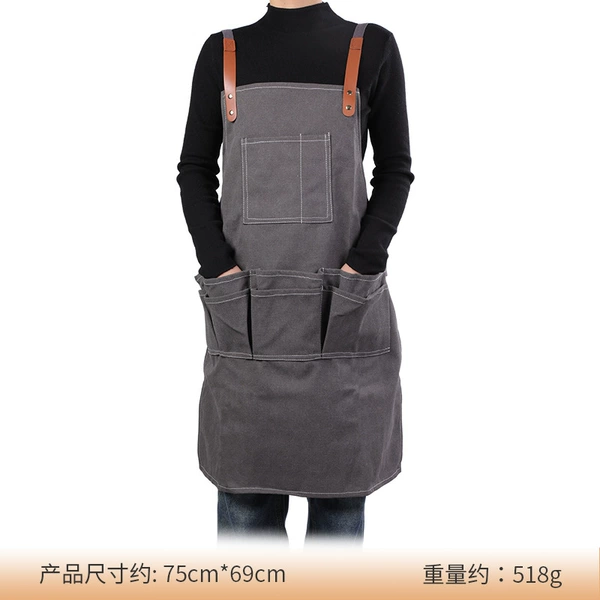 Denim apron
