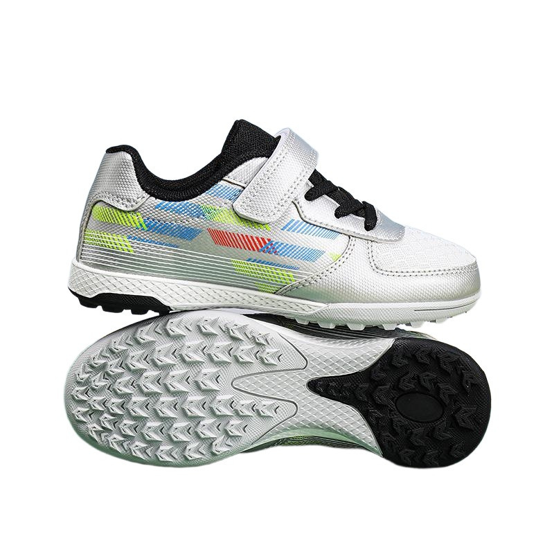Zapatillas de Fútbol con Tacos Multitaco para Niños 30-38 Malla y Caucho Ligero para Terreno Escolar image 4