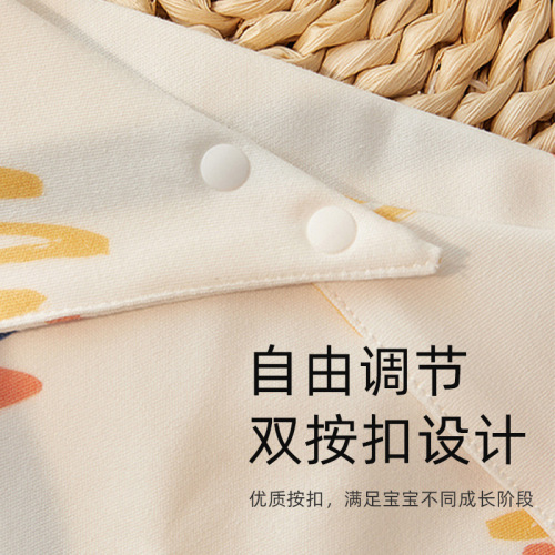 Newborn triangle towel pure cotton baby saliva towel baby scarf neck gauze small bib spring, summer, autumn and winter four seasons